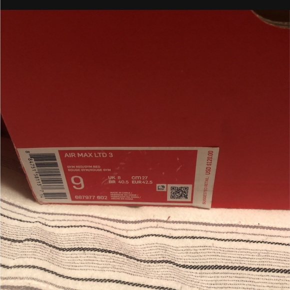 Nike Air Max Ltd 3 9Size Shoes - Picture 13 of 14